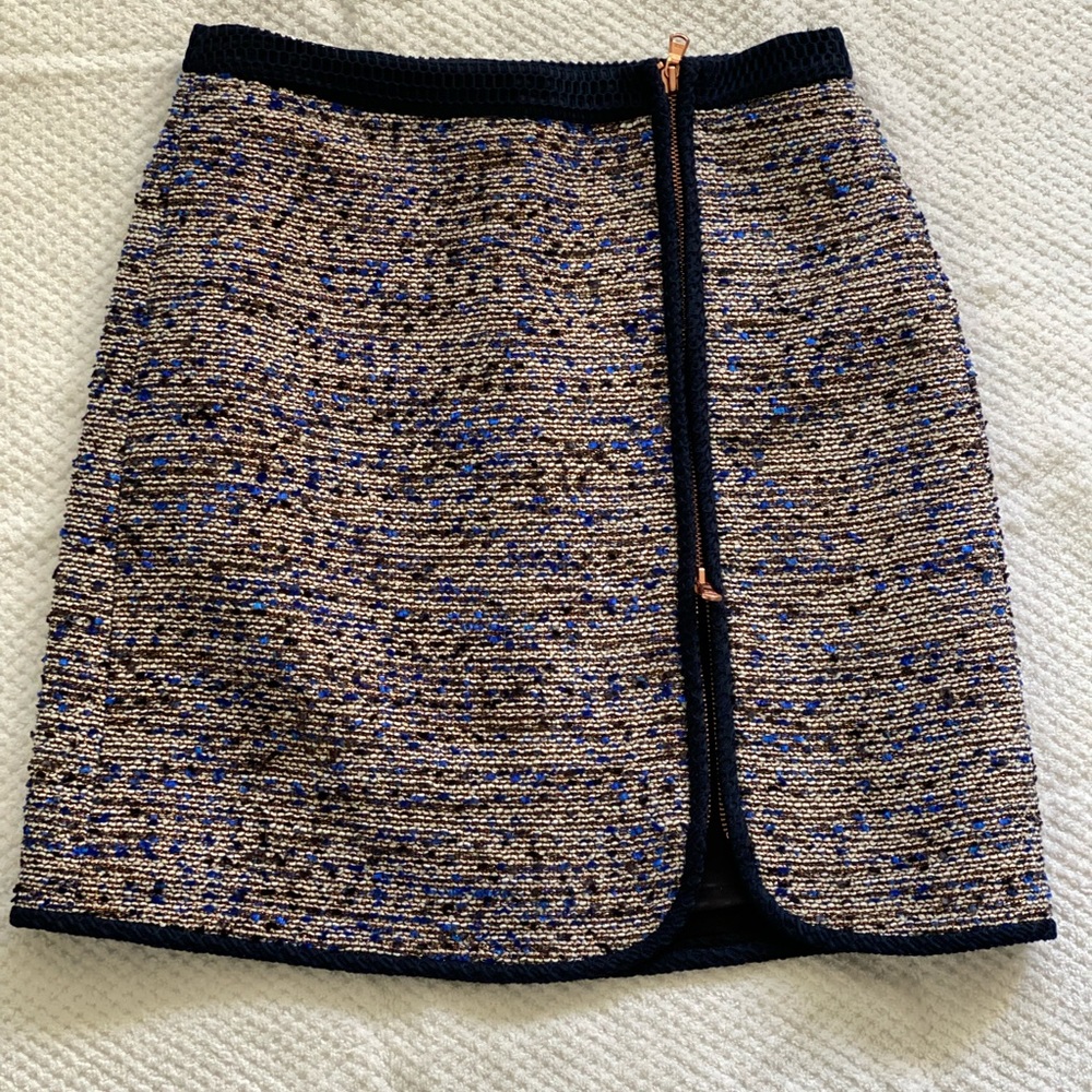 J.crew women’s zip Skirt.Size 2